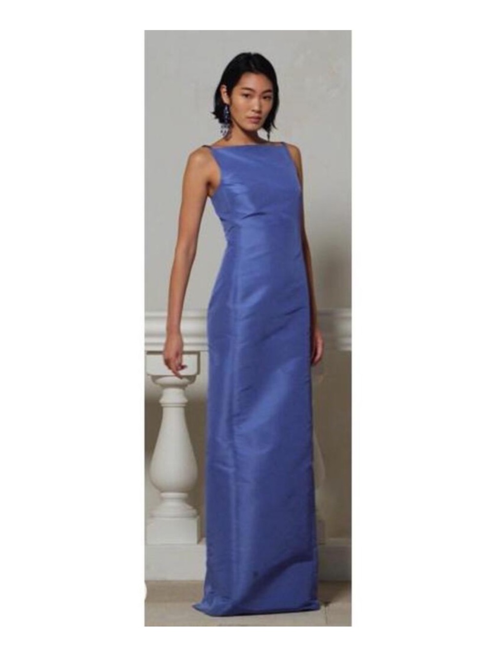 Ralph Lauren Collection Purple Label Krystina Faille Evening Dress Size 20 NWT